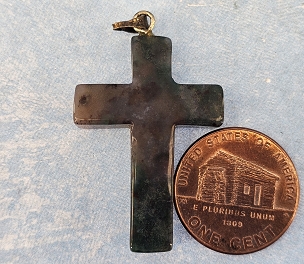 Moss Agate? Cross