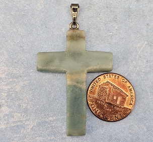 Amazonite Cross