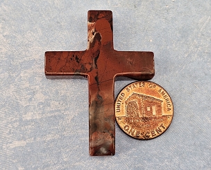 Red Jasper Cross