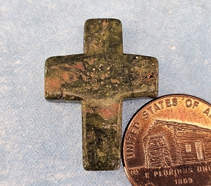 Unakite Cross